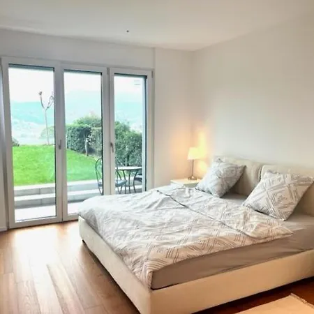Modernes An Traumlage In Lugano Mit Seesicht Paradiso